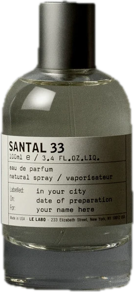 Frasco de Santal 33 — Le Labo